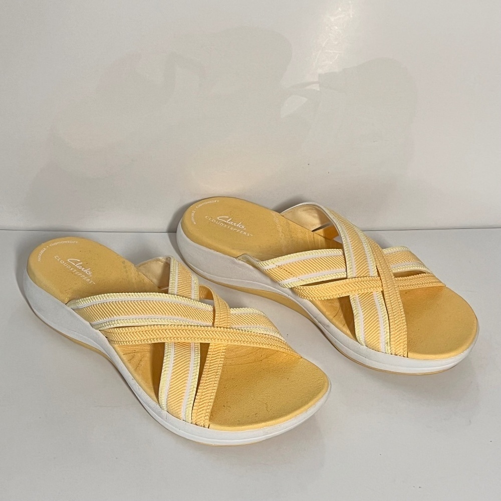 Clarks Cloudsteppers Mira Isle Sport Slide Sandals